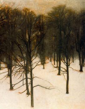 威爾漢姆 哈莫脩依 Winter Landscape 威爾漢姆 哈莫脩依 Winter Landscape